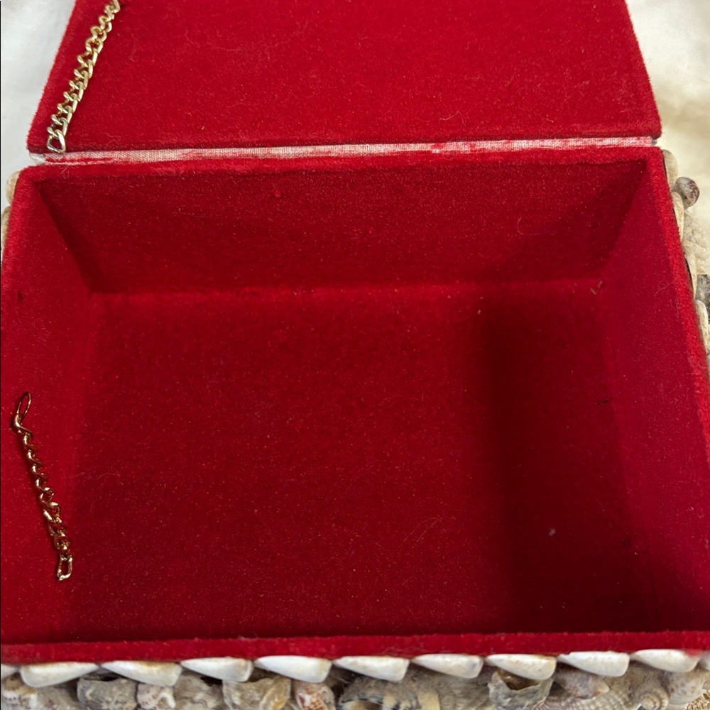 Seashell Embellished Decorative Box - Natural Shells - Picture 2 of 4
